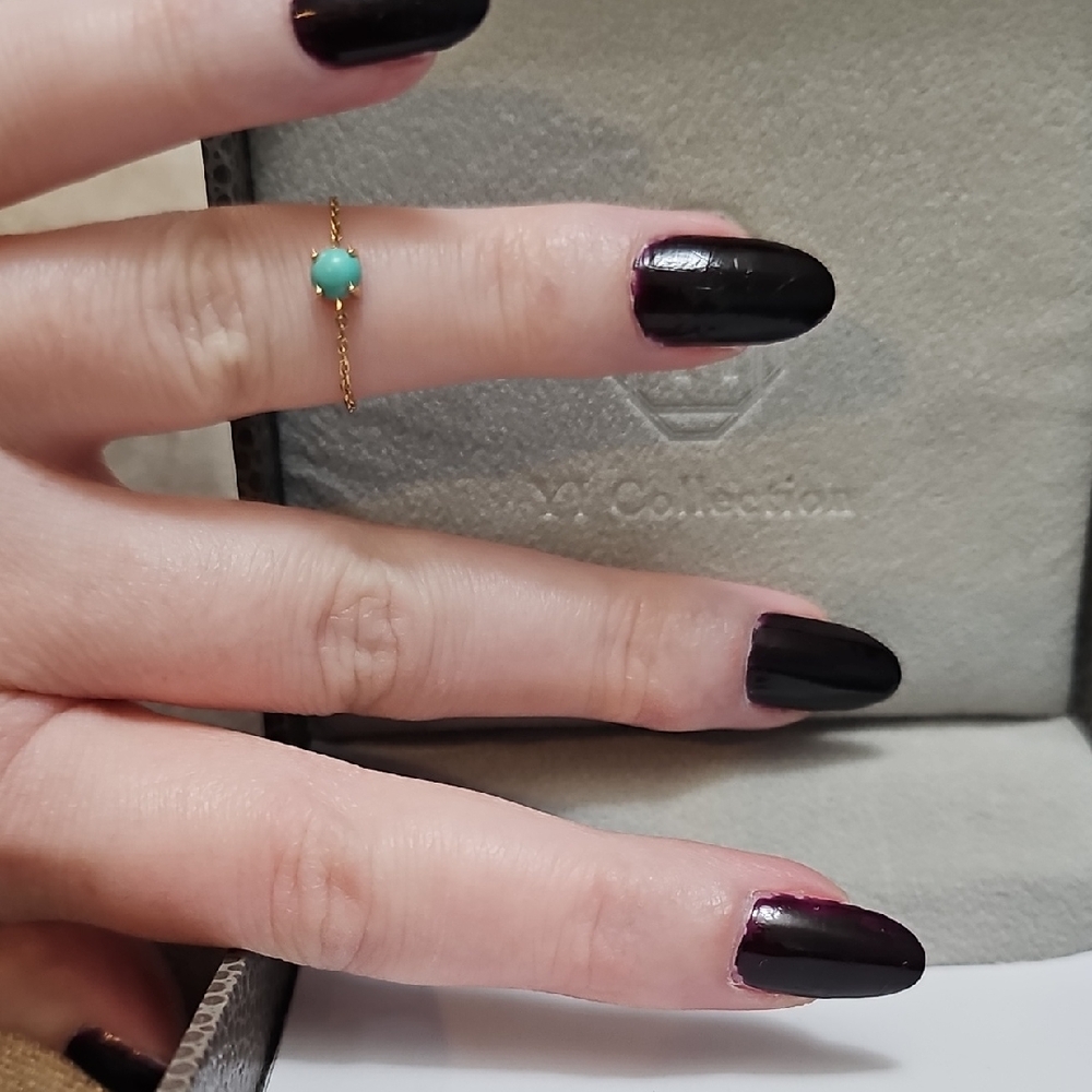 Solid 14k Gold Ring, Yi Collection - image 1